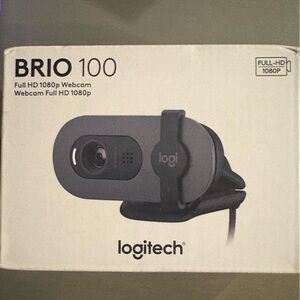 Logitech Brio 100 Webcam with Privacy Shutter